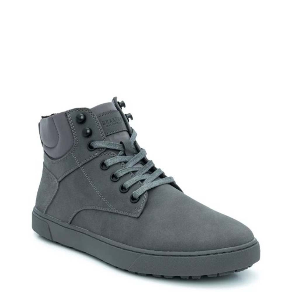 Braxton waterproof Gray High-Top Men's Shoes size 10 NEW
